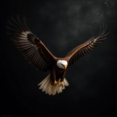 Obraz premium american bald eagle