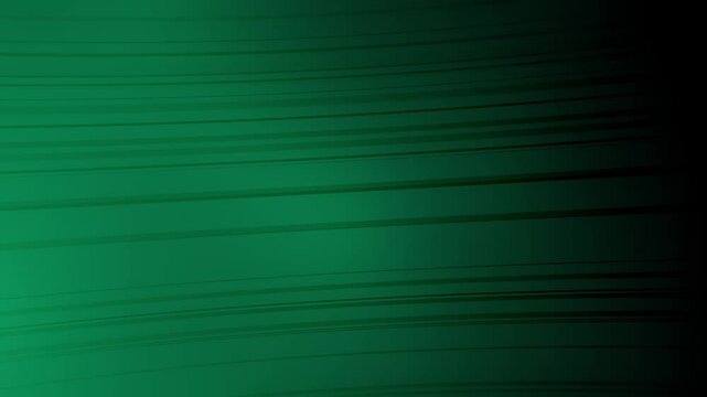 Green hues meld with curved lines fading into black on the right