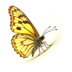 Obraz premium butterfly on a white background
