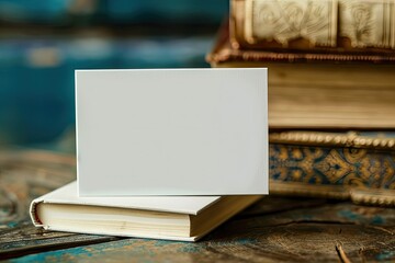 Vibrant Picture of Horizontal Business Card Template for World Traveling