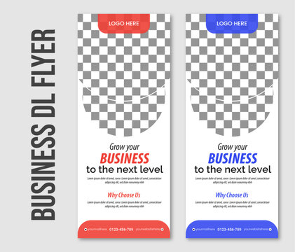 Professional DL Business Flyer Template | Corporate DL Flyer Design | Minimal & Modern Layout | Editable PSD & AI Format | Marketing Handout | Business Promotion Material | Print-Ready