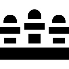 Outline icon of a person speaking at a podium with microphones, representing press conferences, media announcements, and official statements. Ideal for journalism content, political events, corporate 