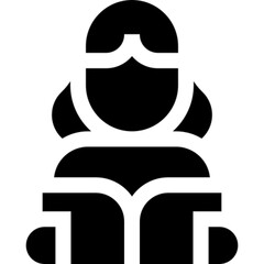 Line vector icon representing lifelong learning, ideal for use in education platforms, e-learning websites, training programs, personal development content, and academic presentations. The design symb