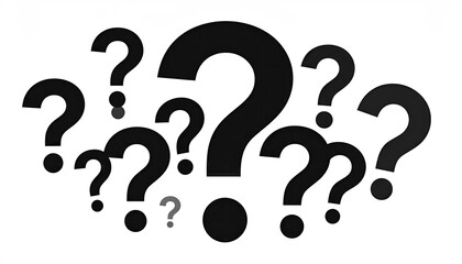 Many question marks