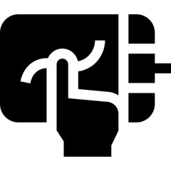 Flat vector icon of a graphic tablet, representing digital drawing, illustration, and creative design tools. Ideal for use in design software UI, tutorials, creative portfolios, and educational conten