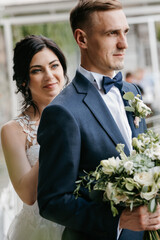 the first meeting of the bride and groom