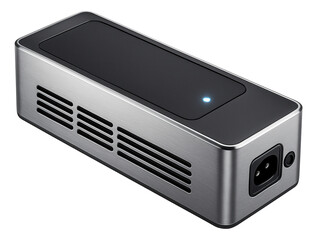 Silent operation power supply block for LED strips in a bedroom, featuring a noiseless design and low power consumption.