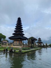 Pura Ulun Danu Beratan Temple in Bali, Indonesia