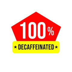 100% decaffeinated png, coffee process, caffeine free