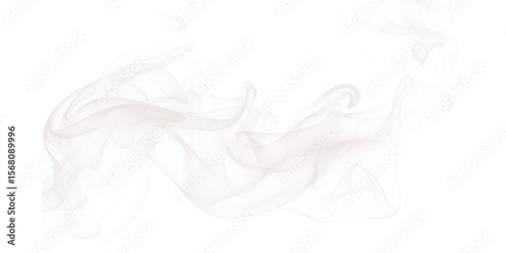 Wall mural abstract cloud formation against a black background with pixelated edges and color distortions