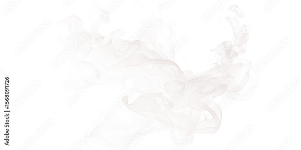 Poster abstract light colored shape with black background and pixelated edges and colorful artifacts