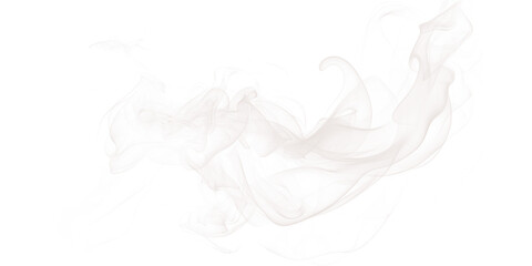 Abstract light pink and white cloud like shape on a black background with colorful pixelation effect