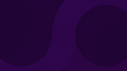 Purple Abstract Wave Background with Flowing Lines and Smooth Light Design