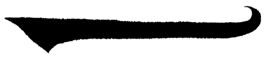 Calligraphy element vintage ornate ornament, decorative divider and scroll. Doodle hand drawn calligraphic vector, Swash swoop and swish calligraphy sign.