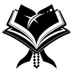 vector illustration of an abstract book