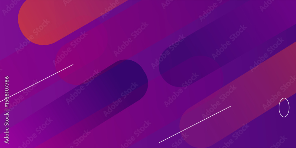 Poster Abstract colorful diagonal background design. Dynamic shapes composition. Eps10 vector