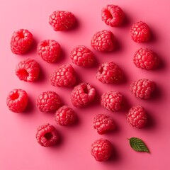 background of raspberry