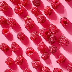 background of raspberry