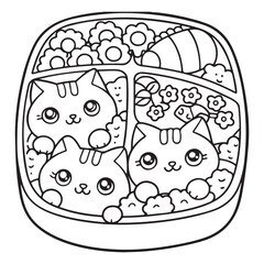Comfy Kawaii – Cute and Easy Coloring Pages for Teens and Adults | Relaxing Japanese-Inspired Designs | Print
