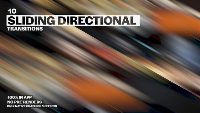 Sliding Transitions | Seamless Drag and Drop Cuts