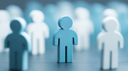 Des personnages choisis pour leurs compétences par les ressources humaines dans le cadre d'un recrutement