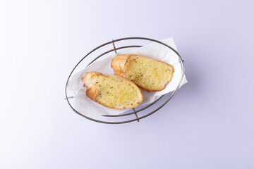 Garlic baguette bread in png file - png파일의 마늘바게뜨빵