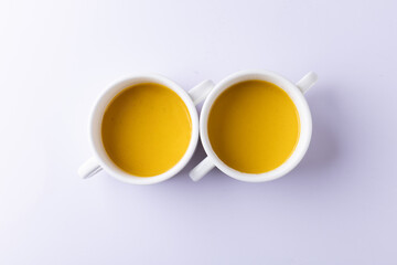 Sweet pumpkin soup in png file - png파일의 단호박 스프