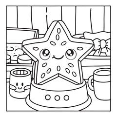 Comfy Kawaii – Cute and Easy Coloring Pages for Teens and Adults | Relaxing Japanese-Inspired Designs | Print
