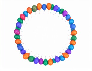 Obraz premium カラフルな風船