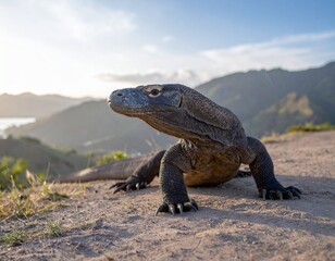 Obraz premium Komodo Dragon 