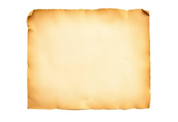 Obraz premium The faded, textured back of an antique photograph, isolated on a pure white background, back, sepia