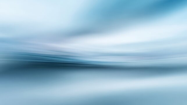 The Abstract Liquid Blue Motion with Gentle Waves and Soft Gradients