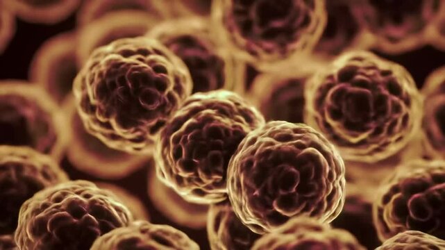 Close-up view of cells