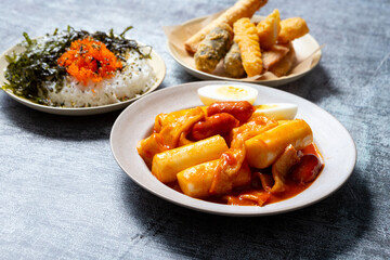 Spicy Stir fried Rice Cake