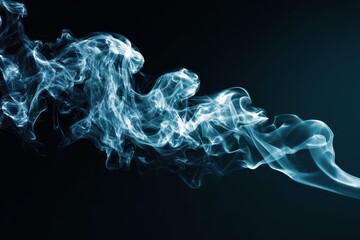 Realistic white smoke texture for background design in various creative projects and artistic applications