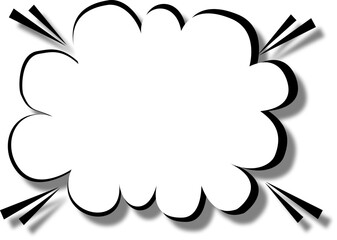 Modern speech bubble icon