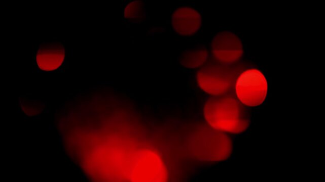 abstract background of red bubbles