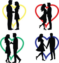 Elegant Valentine Love Graphic.