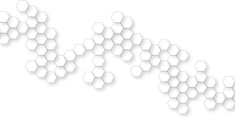 Abstract hexagon honeycomb white Background, technology abstract background with hexagons mesh, futuristic surface honeycom hexagon pattern, realistic golf dimples tiled vector background.