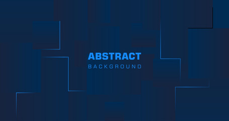 Abstract vector blue background. Creative sport background. Blue background with light and geometric element. Modern geometric background.
