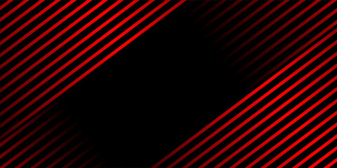 Abstract black and red stripes line gradient background for backdrop or presentation