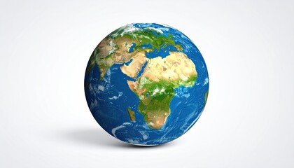 Earth globe illustration