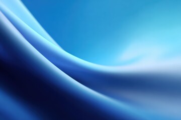Obraz premium Abstract blue gradient background with smooth curves