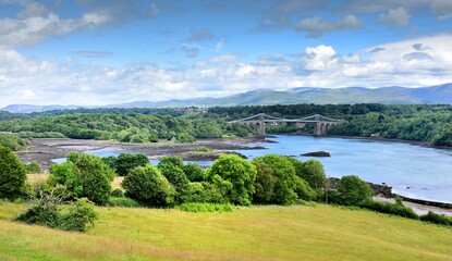 The Victorian Menai Bridge