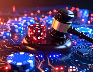 Gaming regulation on circuit board