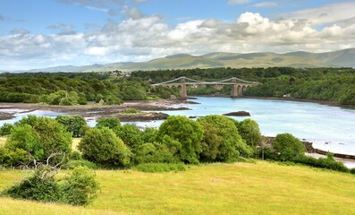 The Victorian Menai Bridge
