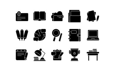 Essential Education Icon Bundle Pack