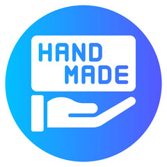 hand made gradient icon