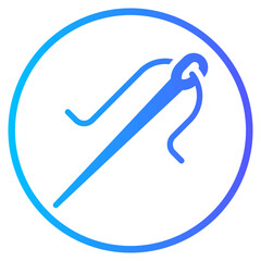 needle gradient icon