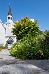 Naklejka premium The Episcopal Church of The Incarnation Highlands North Carolina
